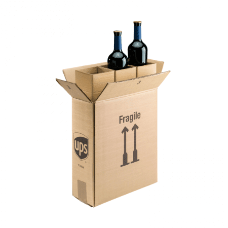 Finewine build a box of wine transit packaging bottles